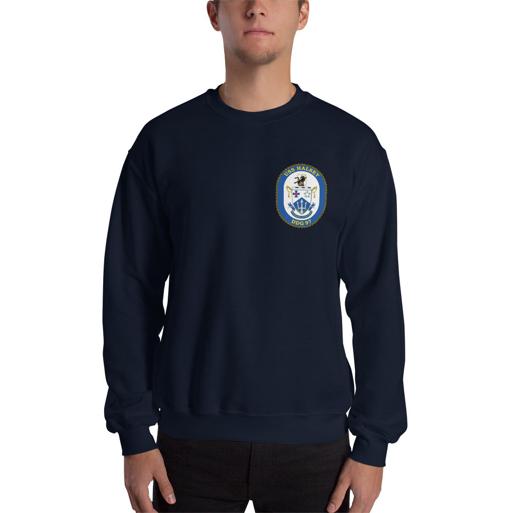 USS Halsey (DDG-97) 2014-15 Cruise Sweatshirt