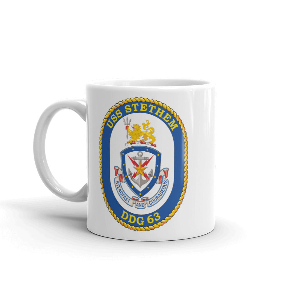 USS Stethem (DDG-63) Ship's Crest Mug