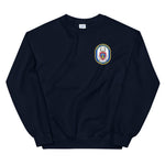 USS Sampson (DDG-102) Ship's Crest Sweatshirt