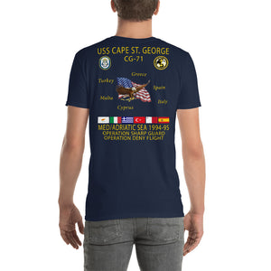 USS Cape St George (CG-71) 1994-95 Cruise Shirt