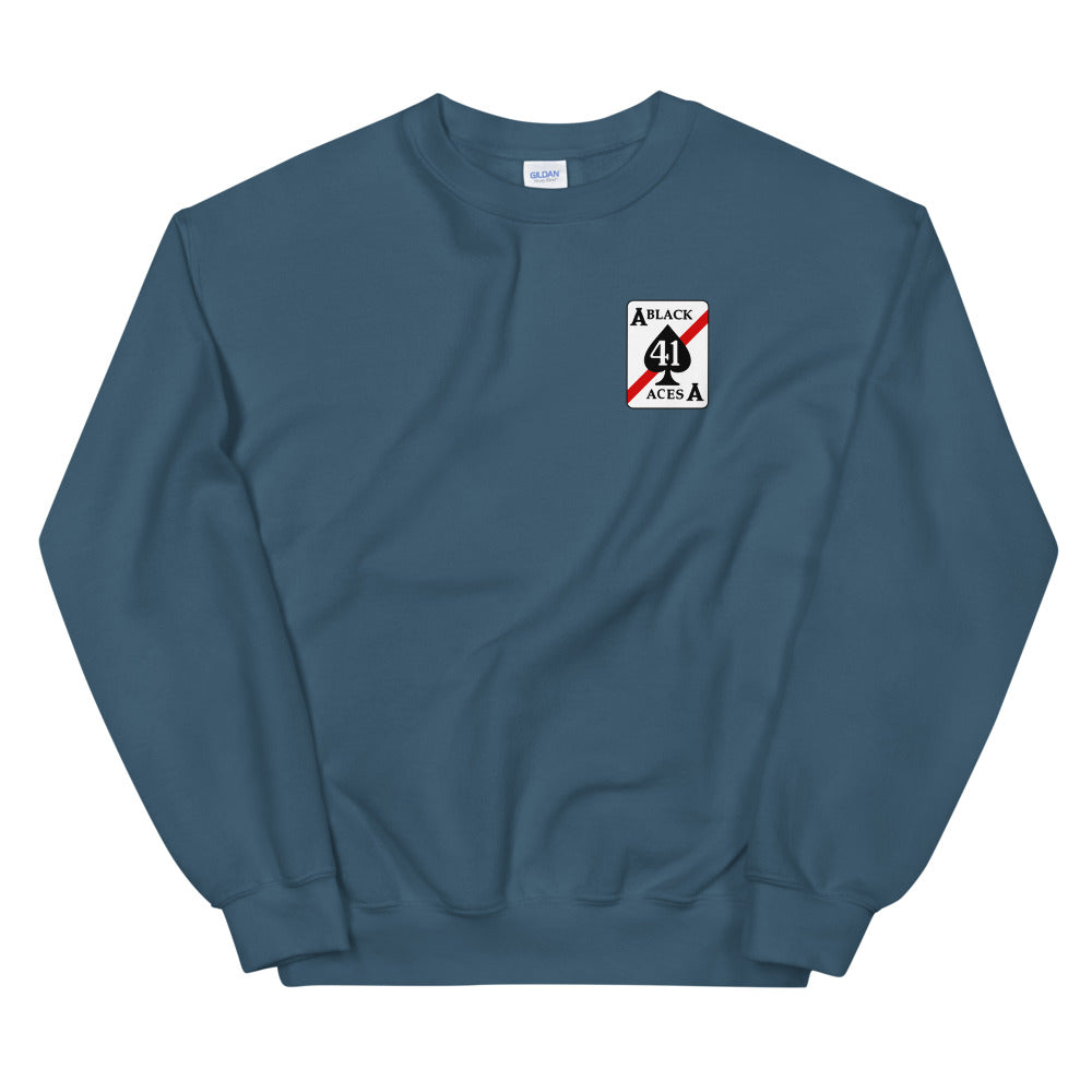 VFA-41 Black Aces Squadron Crest Sweatshirt