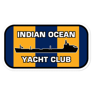 Indian Ocean Yacht Club Vinyl Sticker