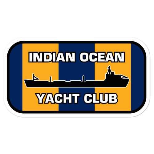 Indian Ocean Yacht Club Vinyl Sticker