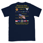 USS Abraham Lincoln (CVN-72) 1995 Cruise Shirt - FAMILY