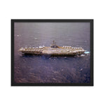 USS Ranger (CV-61) Framed Ship Photo - Top Gun 25