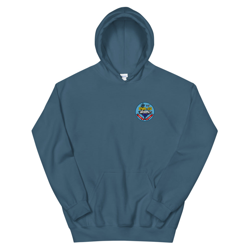USS Coral Sea (CVA-43) Ship's Crest Hoodie