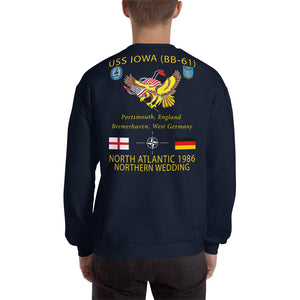 USS Iowa (BB-61) 1985 Cruise Sweatshirt