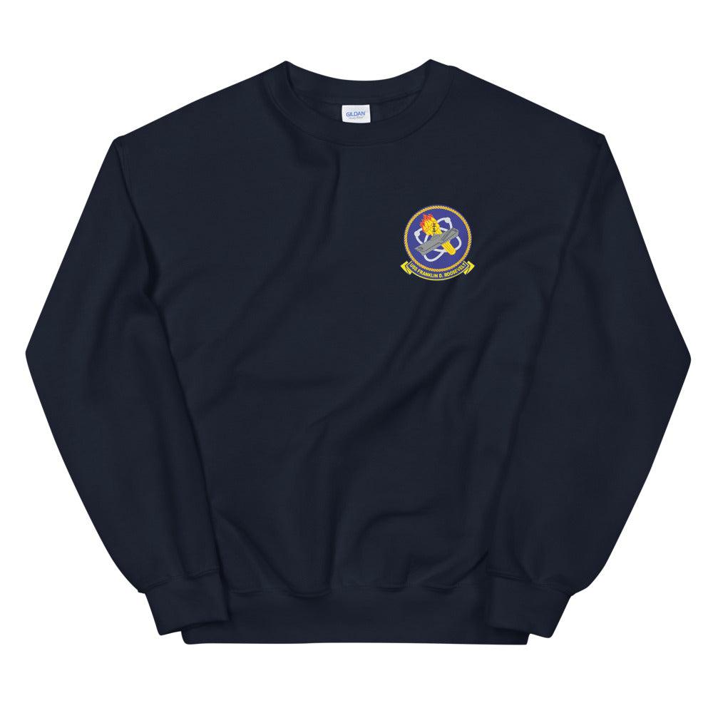 USS Franklin D. Roosevelt (CVB/CVA/CV-42) Ship's Crest Sweatshirt