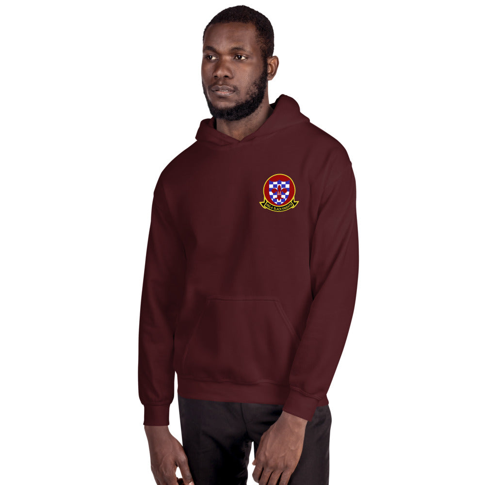 HSC-4 Black Knights Squadron Crest Hoodie