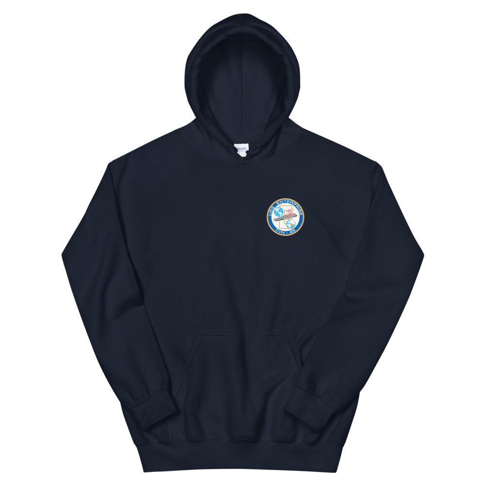 USS Enterprise (CVN-65) Ship's Crest Hoodie