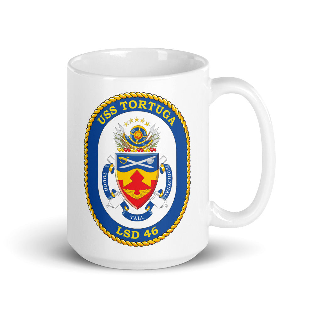 USS Tortuga (LSD-46) Ship's Crest Mug