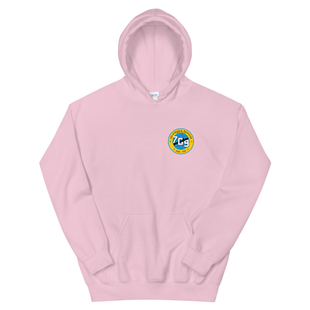 USS Hyman G. Rickover (SSN-709) Ship's Crest Hoodie