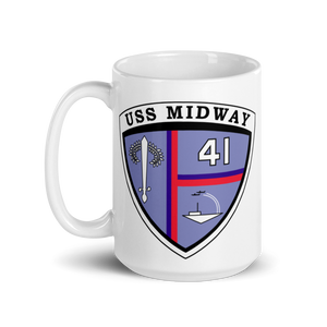 USS Midway (CV-41) Persian Gulf Tour 1987-88 Mug