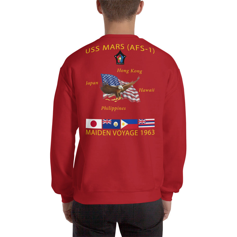 USS Mars (AFS-1) 1963 Cruise Sweatshirt