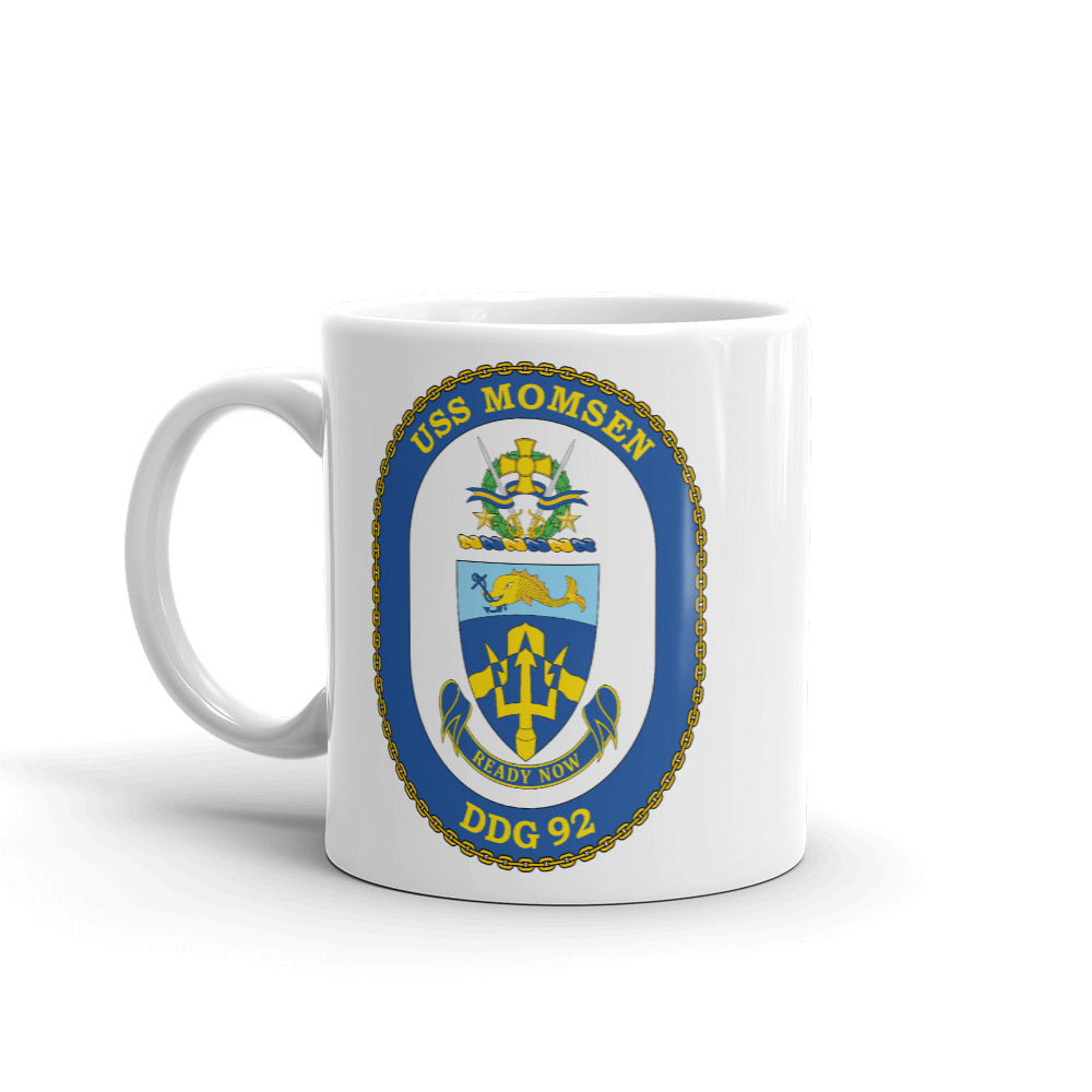 USS Momsen (DDG-92) Ship's Crest Mug
