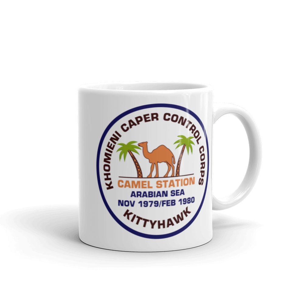 USS Kitty Hawk (CV-63) Khomieni Caper Control Corps '79-'80 Mug