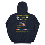 USS Carl Vinson (CVN-70) 2003 Cruise Hoodie