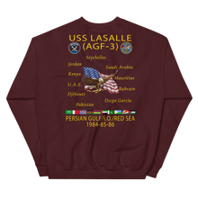 Load image into Gallery viewer, USS LASALLE (AGF-3) Custom Cruise Sweatshirt