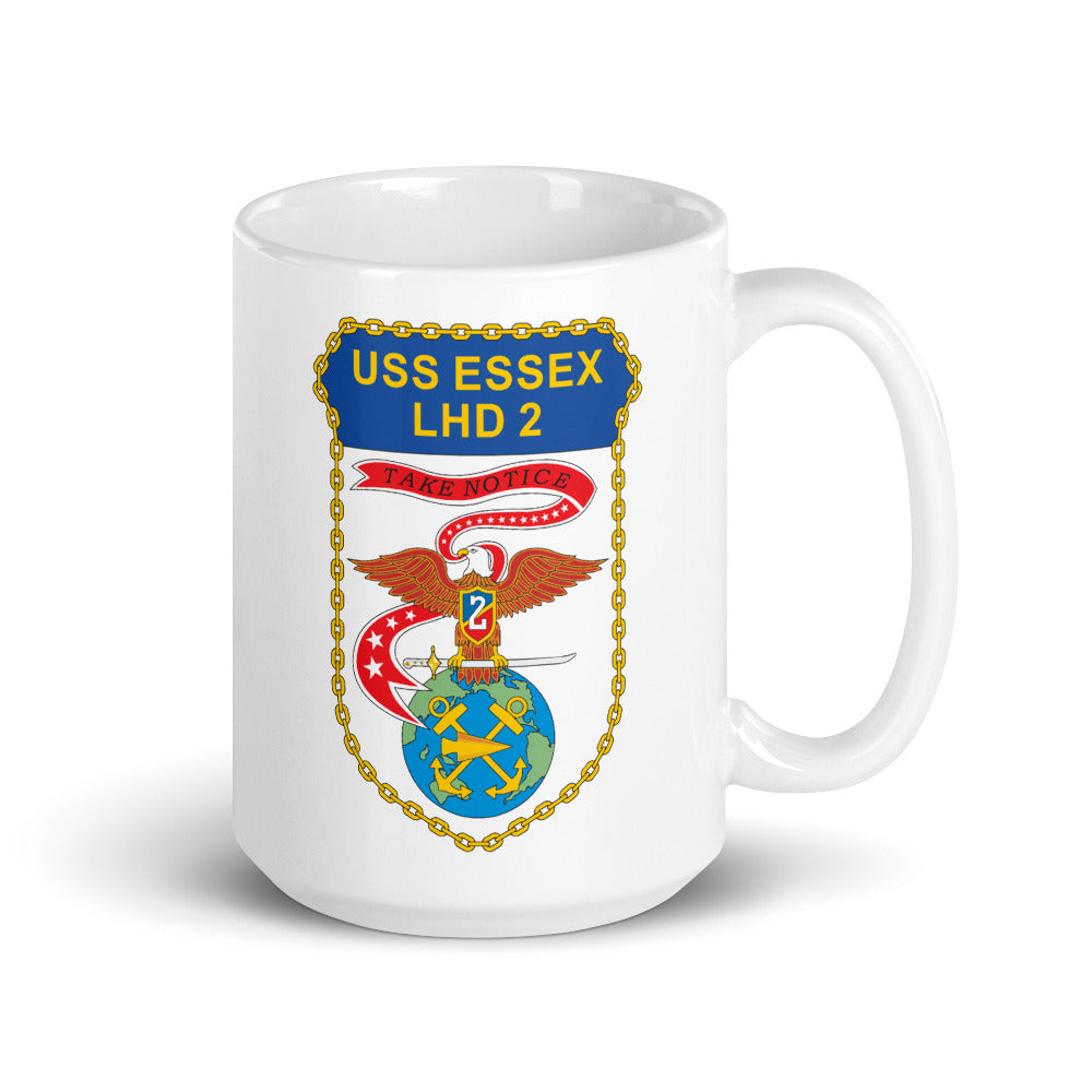 USS Essex (LHD-2) Ship's Crest Mug
