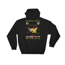 Load image into Gallery viewer, USS Seattle (AOE-3) 1997-98 Cruise Hoodie