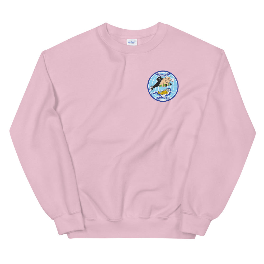 USS Buffalo (SSN-715) Ship's Crest Sweatshirt