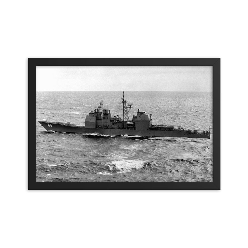 USS Anzio (CG-68) Framed Ship Photo