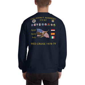 USS John F. Kennedy (CV-67) 1978-79 Cruise Sweatshirt