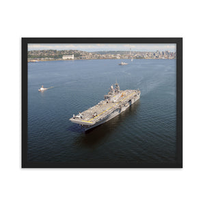 USS Bonhomme Richard (LHD-6) Framed Ship Photo