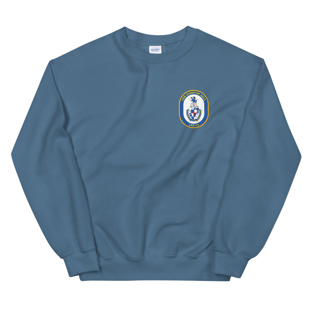 USS Gunston Hall (LSD-44) Ship's Crest Sweatshirt
