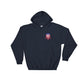 USS Ranger (CV-61) 1991 Cruise Hoodie - Map