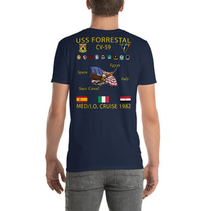 USS Forrestal (CV-59) 1982 Cruise Shirt