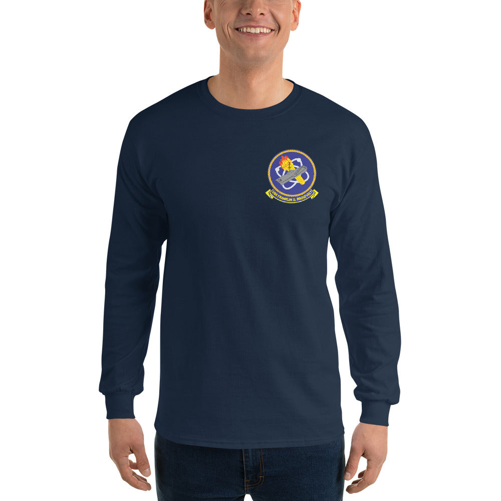 USS Franklin D. Roosevelt (CVA-42) 1961 Long Sleeve Cruise Shirt