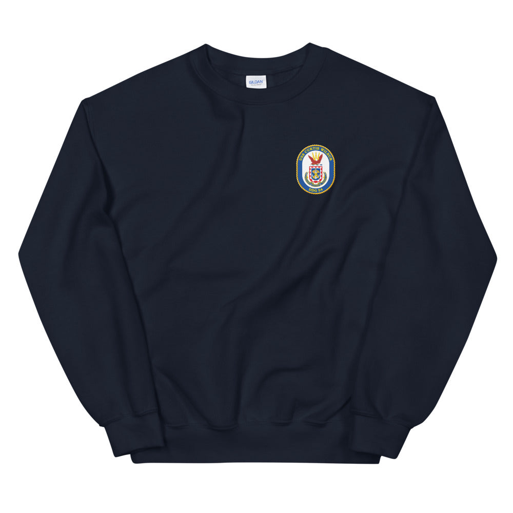USS Curtis Wilbur (DDG-54) Ship's Crest Sweatshirt