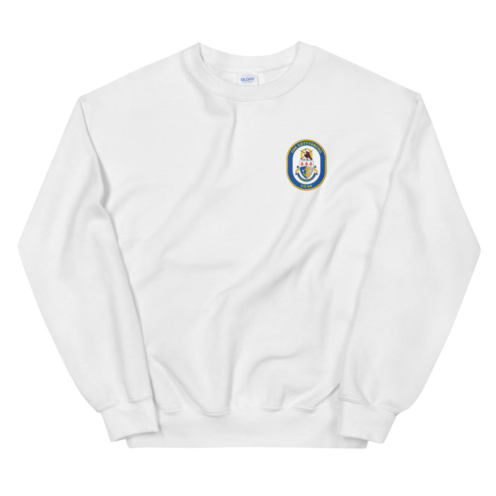 USS Gettysburg (CG-64) Ship's Crest Sweatshirt