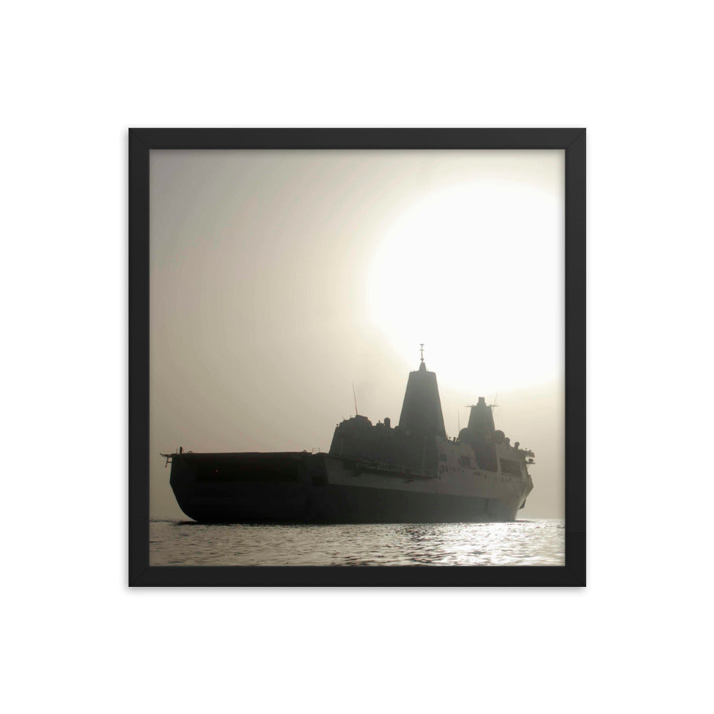 USS Mesa Verde (LPD-19) Framed Ship Photo