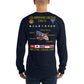 USS Abraham Lincoln (CVN-72) 2006 Long Sleeve Cruise Shirt