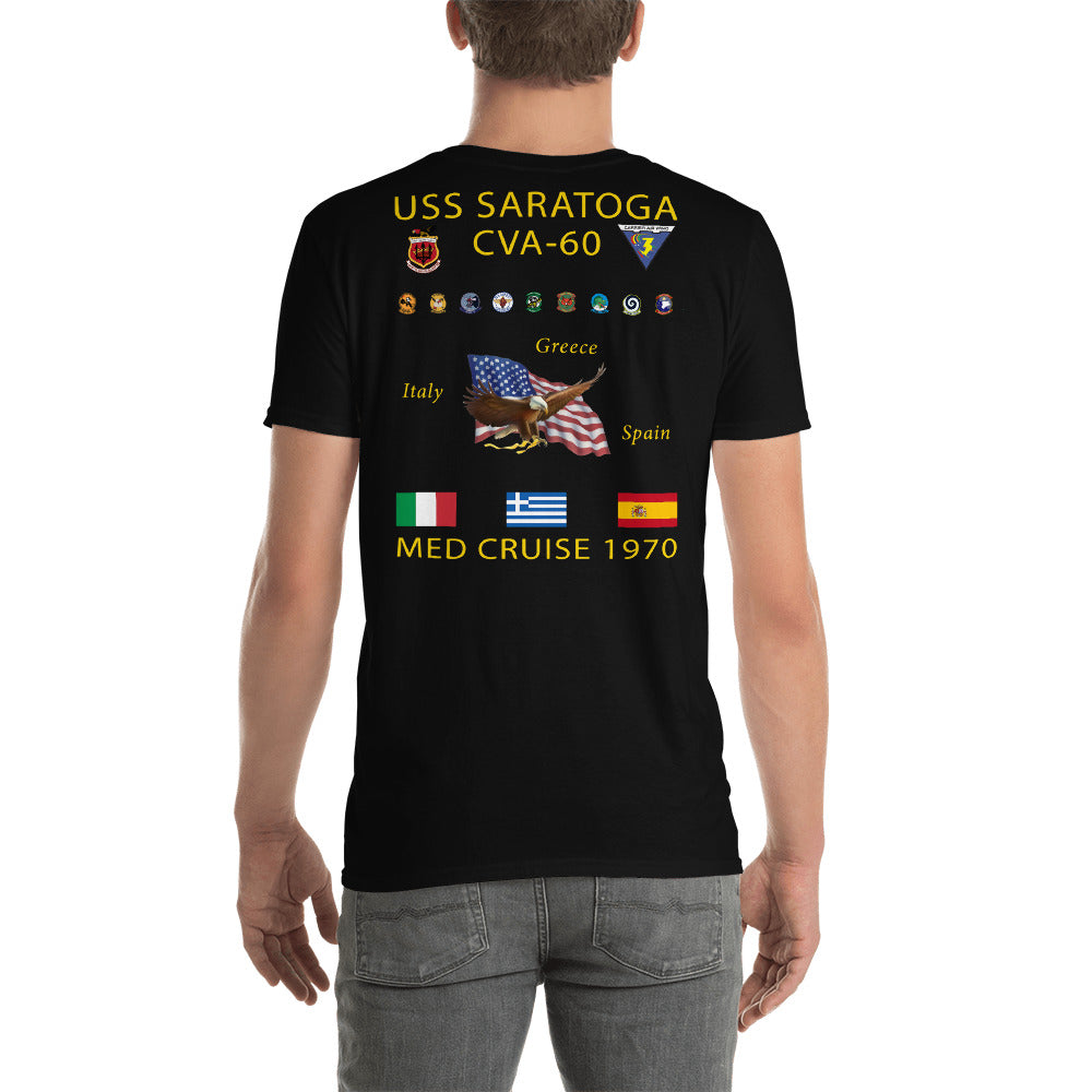 USS Saratoga (CVA-60) 1970 Cruise Shirt