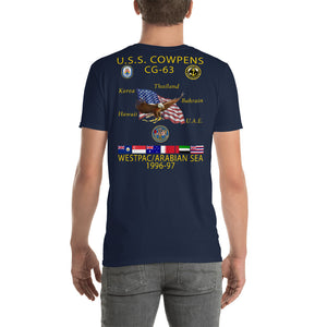 USS Cowpens (CG-63) 1996-97 Cruise Shirt
