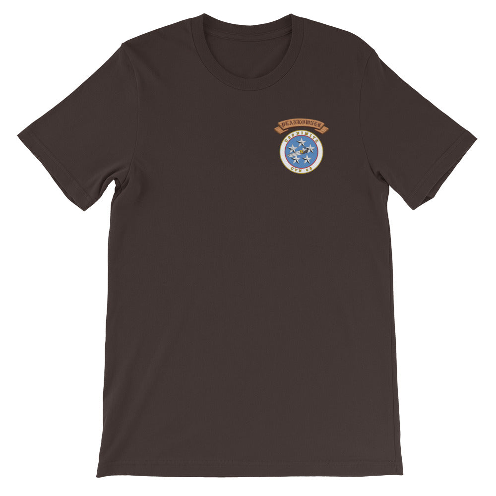 USS Nimitz (CVN-68) Plankowner Crest Shirt