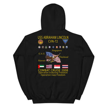 Load image into Gallery viewer, USS Abraham Lincoln (CVN-72) 2008 Cruise Hoodie
