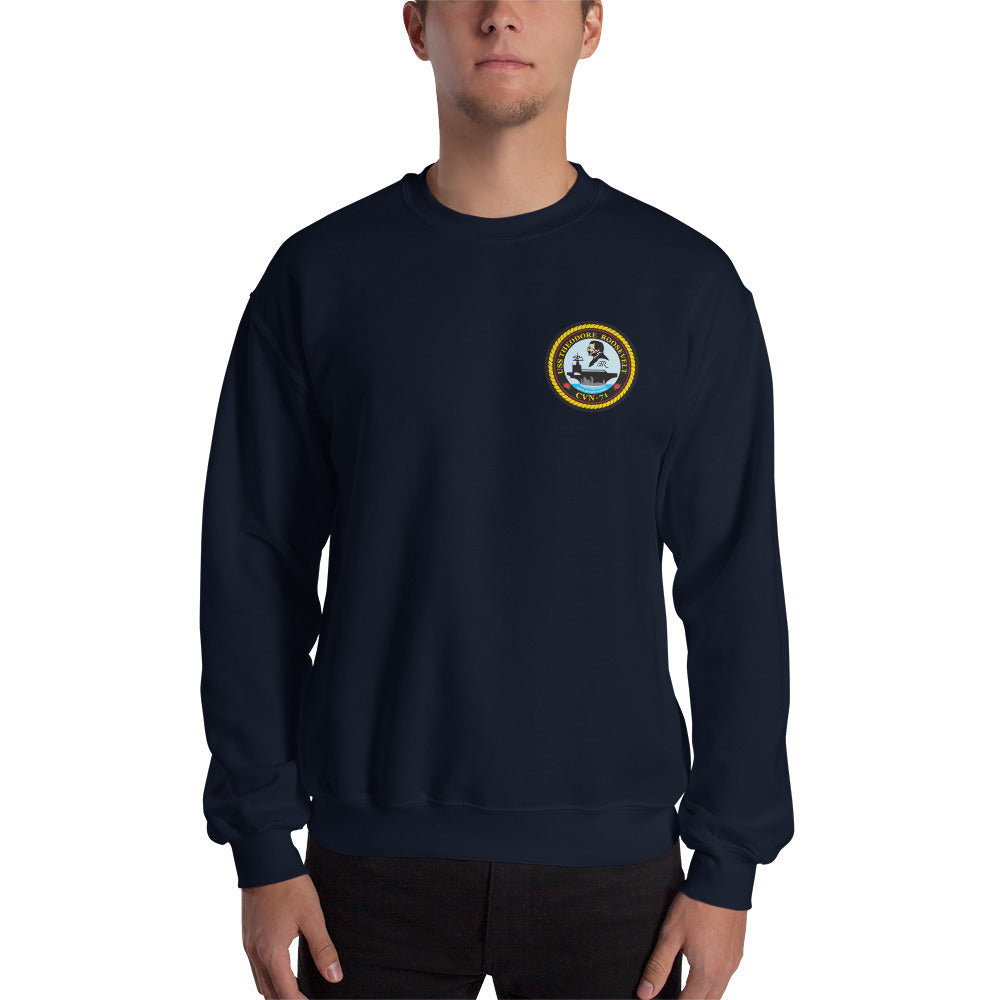 USS Theodore Roosevelt (CVN-71) 2008-09 Cruise Sweatshirt