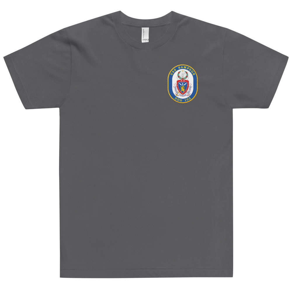 USS Sampson (DDG-102) Ship's Crest Shirt