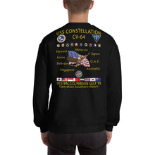 Load image into Gallery viewer, USS Constellation (CV-64) 1999 Cruise Sweatshirt