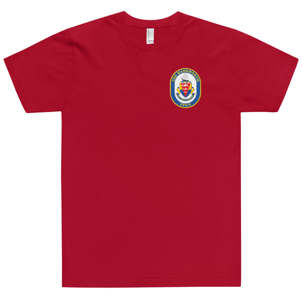 USS Wadsworth (FFG-9) Ship's Crest Shirt