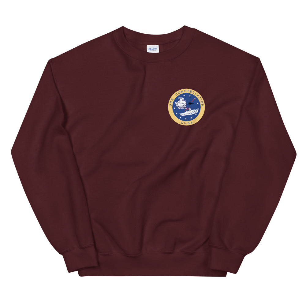 USS Constellation (CV-64) 2002-03 Cruise Sweatshirt - FAMILY