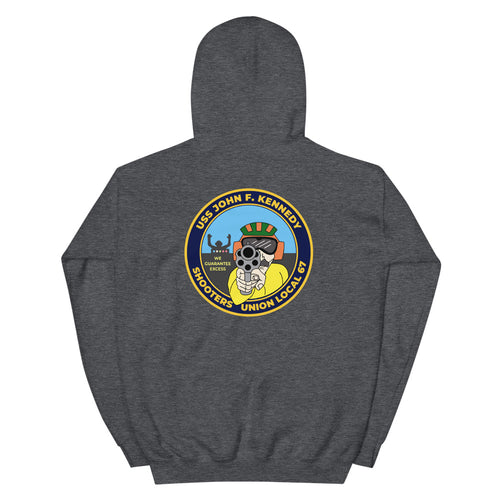 USS John F. Kennedy (CVA-67) Shooters Union Local 67 Hoodie