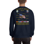 USS Cape St George (CG-71) 2000 Cruise Sweatshirt