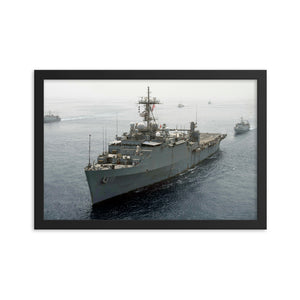 USS Ponce (LPD-15) Framed Ship Photo