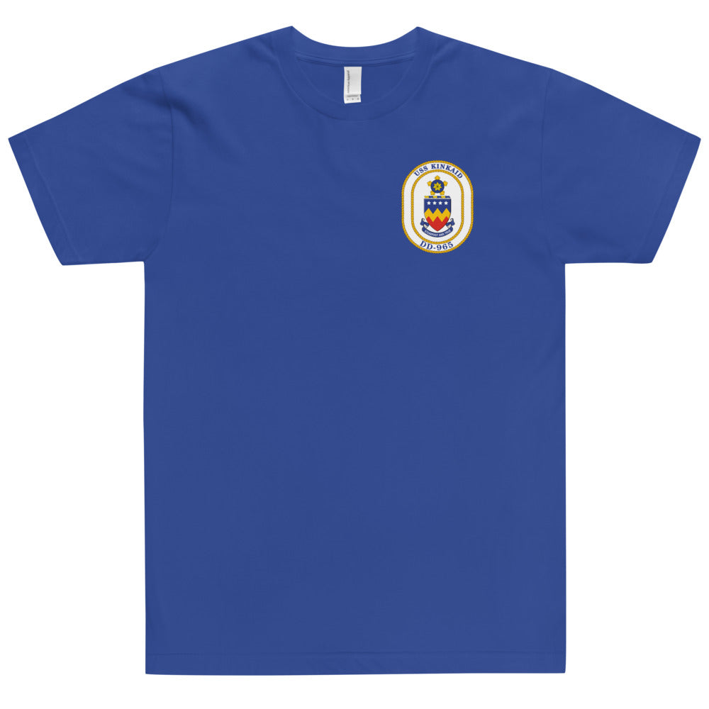 USS Kinkaid (DD-965) Ship's Crest T-Shirt