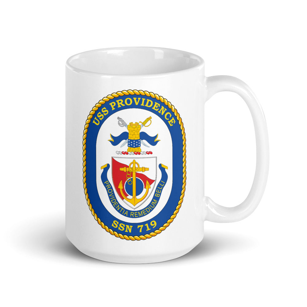 USS Providence (SSN-719) Ship's Crest Mug